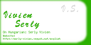 vivien serly business card